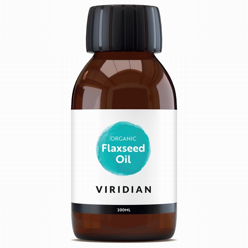 Viridian 100 Organic Golden Flaxseed Oil - 200ml