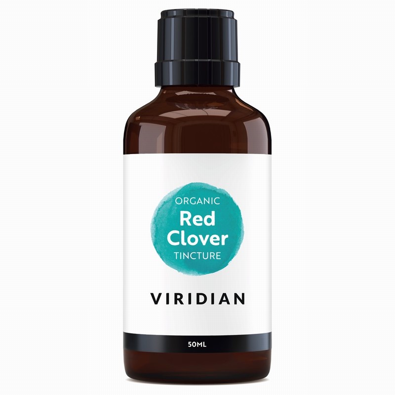 Viridian 100 Organic Red Clover Tincture - 50ml