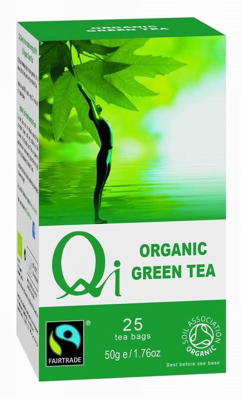 Qi Organic Green Tea - 25bags - Image 2