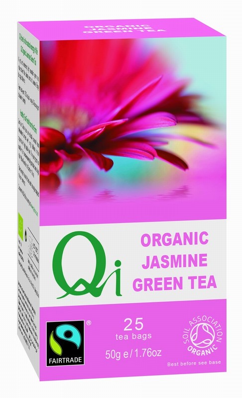 Qi Organic Jasmine Tea - 25bags - Image 3
