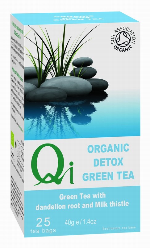 Qi Organic Green Tea Detox - 25bags - Image 3
