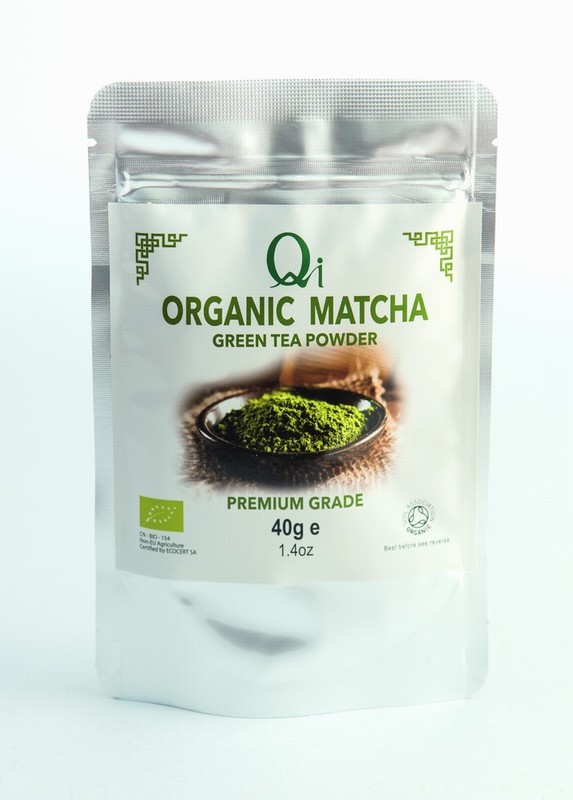 Qi Teas Organic Matcha Powder - Image 2