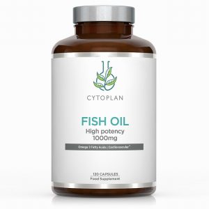 Fish Oil: High Potency Omega 3 EPA/DHA (120 capsules)