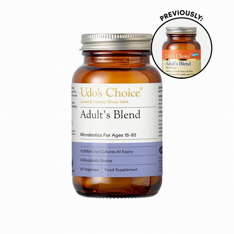 Udo&039;s Choice Adult&39;s Blend Microbiotics - 60 VegCaps
