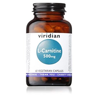 Viridian L-Carnitine 500mg - 30 Veg Caps - Image 2