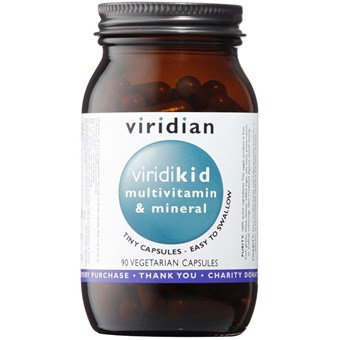 Viridian ViridiKid Multivitamin & Mineral - 90 Veg Caps - Image 2