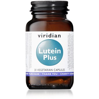 Viridian Lutein Plus - 30 Veg Caps