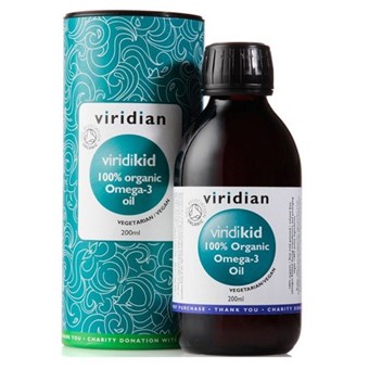 Viridian 100 Organic ViridiKid Nutritional Oil Blend - 200ml - Image 2