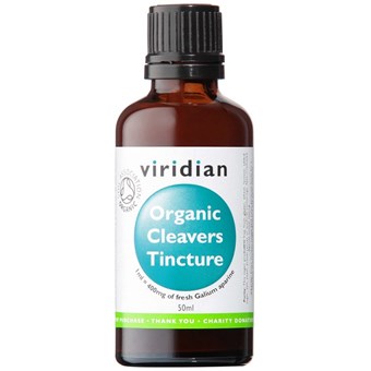 Viridian 100 Organic Cleavers Tincture - 50ml - Image 2