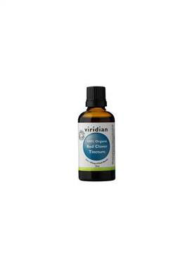 Viridian 100 Organic Red Clover Tincture - 50ml - Image 2
