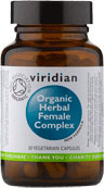 Viridian Organic Herbal Female Complex - 30 Veg Caps