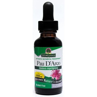 Nature's Answer Pau D'Arco Alcohol Free Liquid Herbal Extract - Image 2