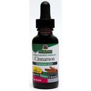 Nature's Answer Cinnamon Low Alcohol Liquid Herbal Extract