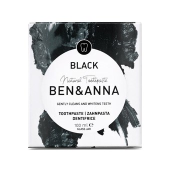 Ben & Anna Toothpaste - Black with Charcoal - 100ml - Image 2