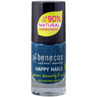 Benecos Nail Polish - Nordic Blue - 5ml - Image 2