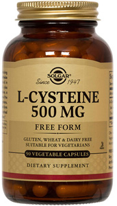 Solgar L-Cysteine 500mg - 30 Veg Caps