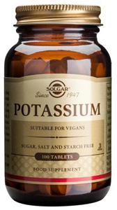 Solgar Potassium - 100 Tabs