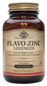 Solgar Flavo-Zinc Lozenges - 50 Lozenges
