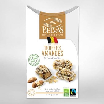 Belvas Organic Almond Truffles - 100g - Image 2