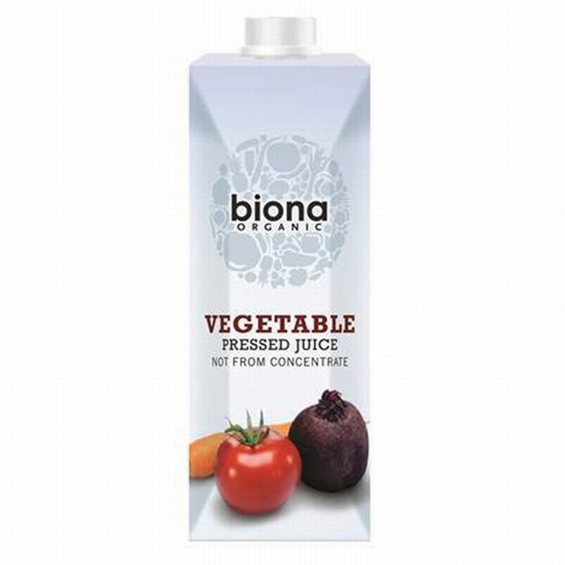 Biona Pressed Vegetable Juice - 500g - Image 2