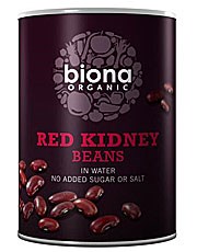 Biona Organic Red Kidney Beans - 400g - Image 2