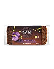 Biona Organic Omega Rye Bread - 500g - Image 2