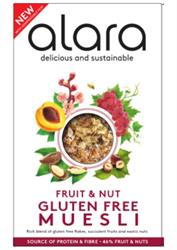 Alara Gluten Free Fruit and Nut Muesli - 475g