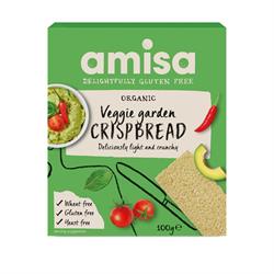 Organic Gluten Free Veggie Garden Crispbread