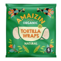 Amaizin Organic Wraps - 240g