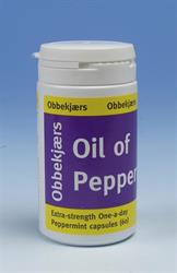 Obbekjaers Peppermint Oil Extra Strength - 60 Caps