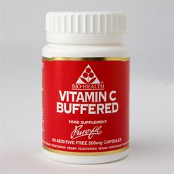 Bio-Health Buffered Vitamin C 500mg Purefil - 60 Veg Caps