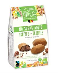 Belvas Organic Hazelnut Truffles - 100g