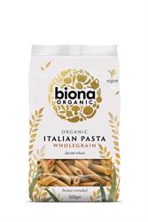Biona Organic Wholewheat Penne - 500g