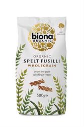 Biona Organic Wholemeal Spelt Fusilli - 500g