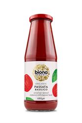 Biona Organic Passata with Basil - 680g