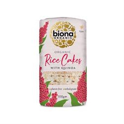 Biona Organic Rice Cakes with Quinoa - 100g