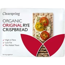 Clearspring Organic Rye Crispbread - Original - 200g