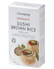 Clearspring Sushi Brown Rice - 500g
