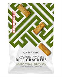 Organic Rice Cracker Olive Oil & Sea Salt