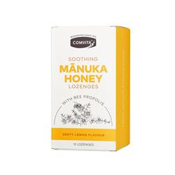 Comvita Propolis Lozenges - Lemon & Honey - 12 lozenges