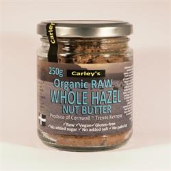 Carley&039;s Organic Raw Hazelnut Butter - 250g