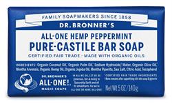 Org Peppermint Soap Bar 140g