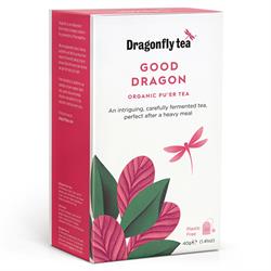 Dragonfly Tea Organic Pu&39;er Tea - 20 sachets