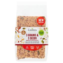 Organic Wholegrain 3 + 3 Crispbread