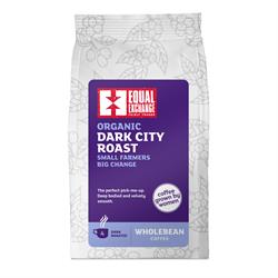 Equal Exchange Organic Fairtrade Dark Roast Coffee Beans - 227g