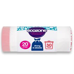 Biodegradable Bin Liners - 30lt - 20 bags
