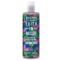 Faith in Nature Lavender & Geranium Body Wash - 400ml
