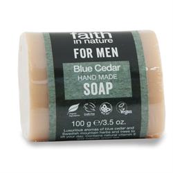Faith in Nature Blue Cedar Soap - 100g