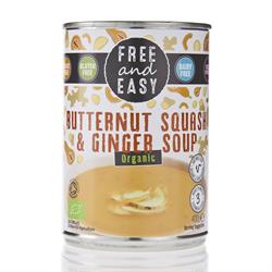 Free & Easy Butternut Squash & Ginger Soup - 400g