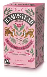 Hampstead Tea Rosehip & Hibiscus Tea - 20bags